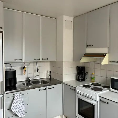 Apartment Cozy With Private Sauna In A Peaceful Area